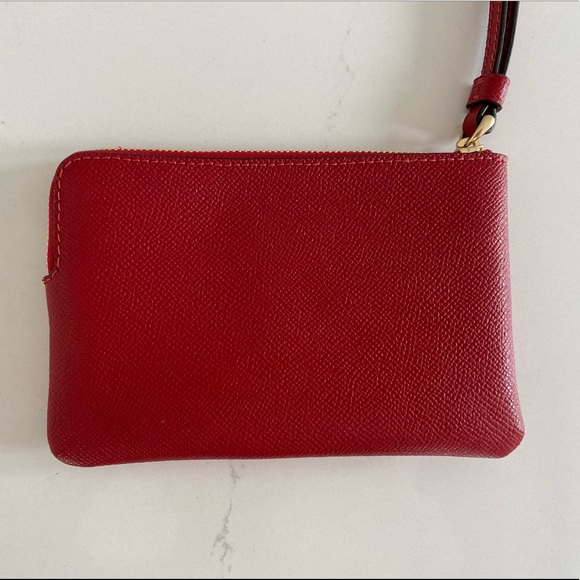 Red Coach Wrislet Wallet - Picture 2 of 5